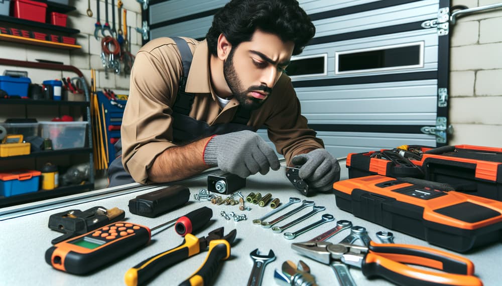 Our professional garage door installation process