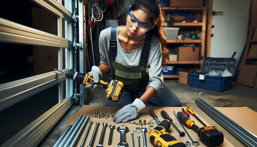 Our professional garage door panel replacement process
